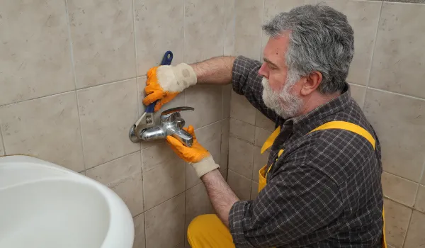 a male plumbing technician smiling at the camera from Emergency Plumber Grand Prairie in Grand Prairie, TX - Residential Plumbing Services a male plumbing technician smiling at the camera from Emergency Plumber Grand Prairie in Grand Prairie, TX - Residential Plumbing Services
